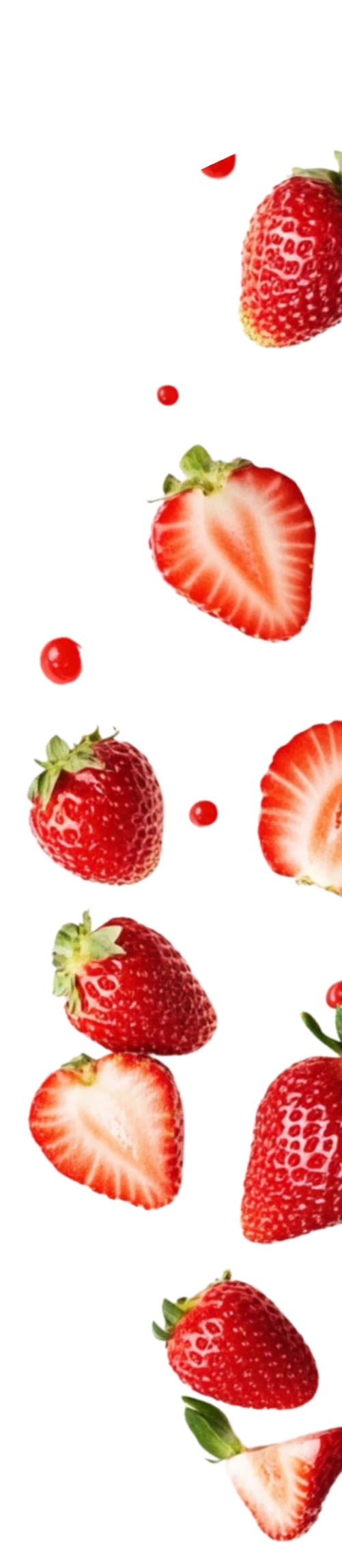 jahody na straně
